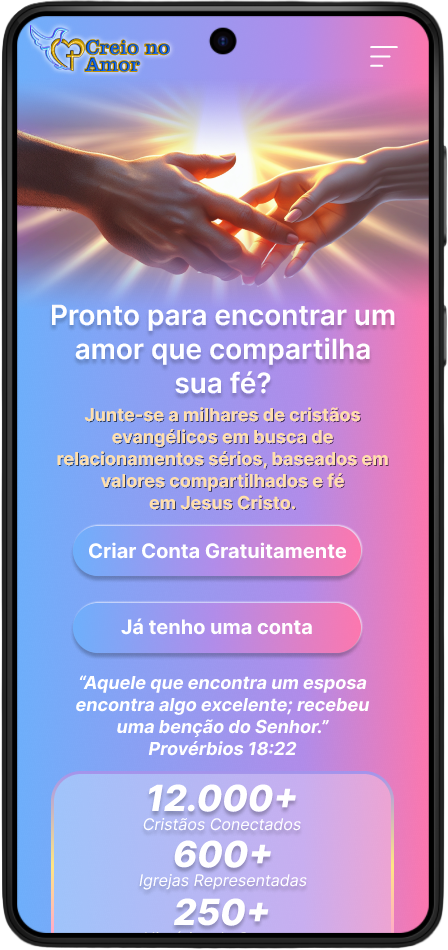 App Creio no Amor